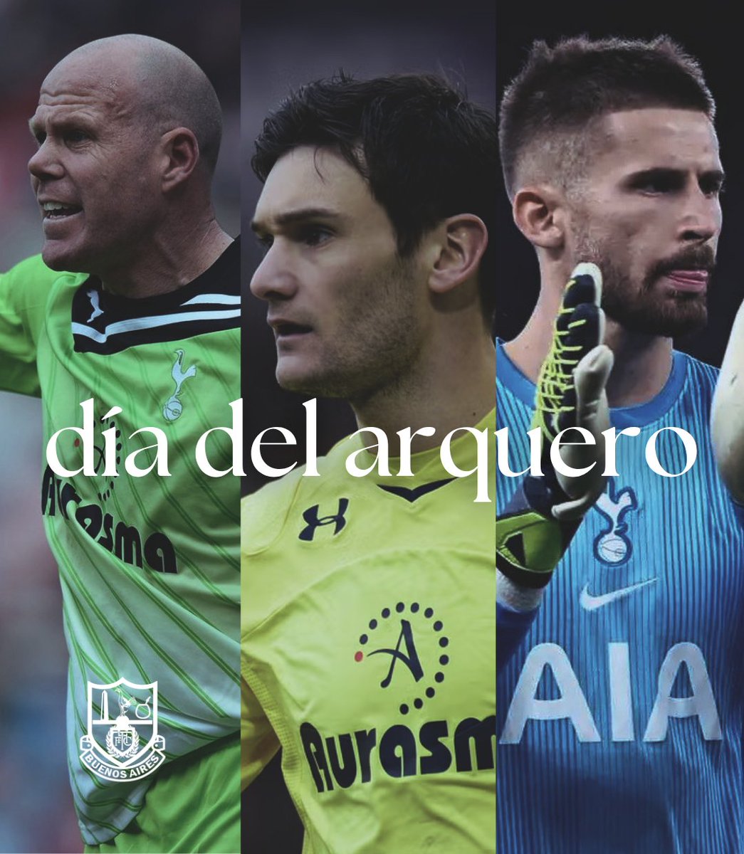 Spurs_BSAS's tweet photo. 𝗙𝗘𝗟𝗜𝗭 𝗗𝗜𝗔 𝗗𝗘𝗟 𝗔𝗥𝗤𝗨𝗘𝗥𝗢 🧤

👊🏻 De los roles más sacrificados de la cancha, sabes que un mal día te puede arruinar por completo... sin embargo, ahí están.

🤔Quien es tu arquero Spurs favorito?

#COYS #THFC https://t.co/IaX14HmyXb