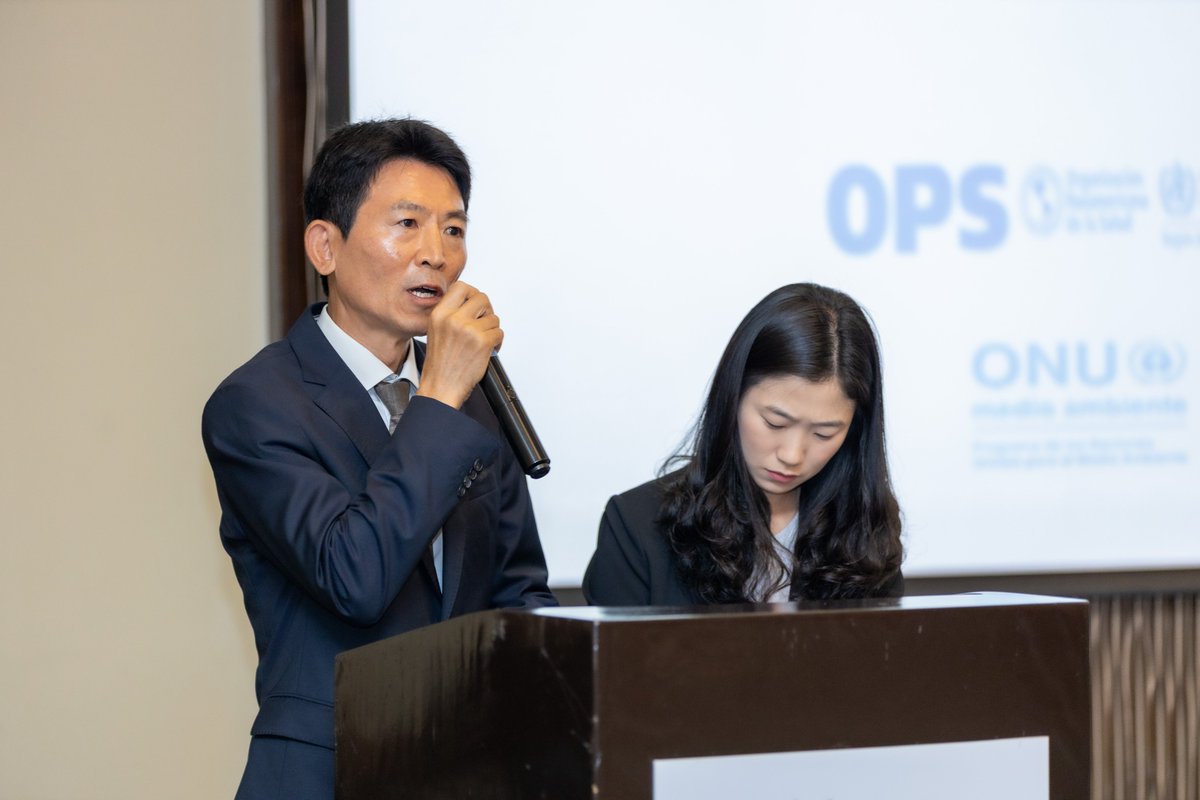 OPSOMSPanama's tweet photo. 🩺🔬 Brindamos apoyo técnico permanente como parte del Comité Nacional, con el respaldo de Korea-World Bank Partnership Facility (KWPF). 🇰🇷🏦 El objetivo: reforzar el compromiso de todos los sectores para frenar la pérdida de eficacia de los medicamentos y salvar vidas. 🩺📊 #OPS https://t.co/PAeDt2eOQT