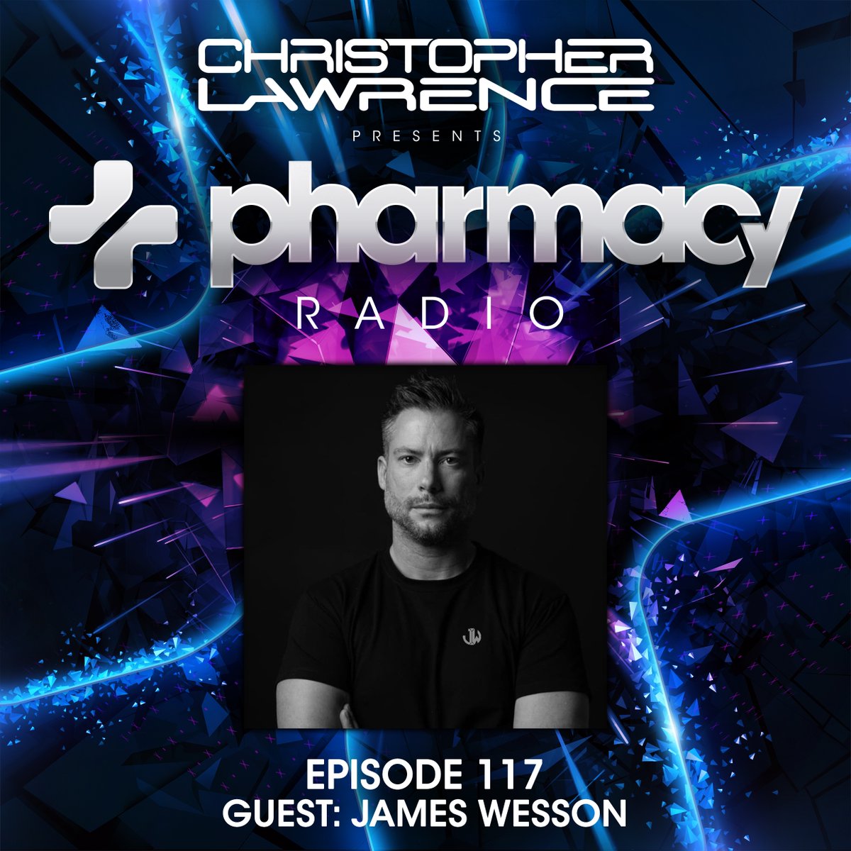 djclawrence's tweet photo. 📣 📣It's Pharmacy Radio Day today April 14th! This month I have a phenomenal guest mix from James Wesson. &amp;  debut of  Superoxide release, City of Broken Birds out now on @PharmacyMusic! ➕🔉⚡️

It airs today at 1PM US PT/ 4PM US ET / 9PM UK / 22:00 CET

https://t.co/HzslPipR0P https://t.co/egCySHdwjz