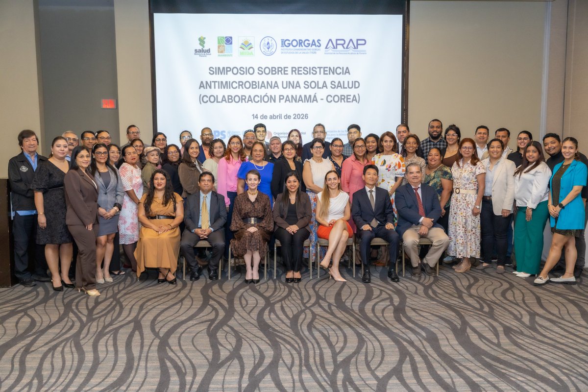OPSOMSPanama's tweet photo. 🩺🔬 Brindamos apoyo técnico permanente como parte del Comité Nacional, con el respaldo de Korea-World Bank Partnership Facility (KWPF). 🇰🇷🏦 El objetivo: reforzar el compromiso de todos los sectores para frenar la pérdida de eficacia de los medicamentos y salvar vidas. 🩺📊 #OPS https://t.co/PAeDt2eOQT