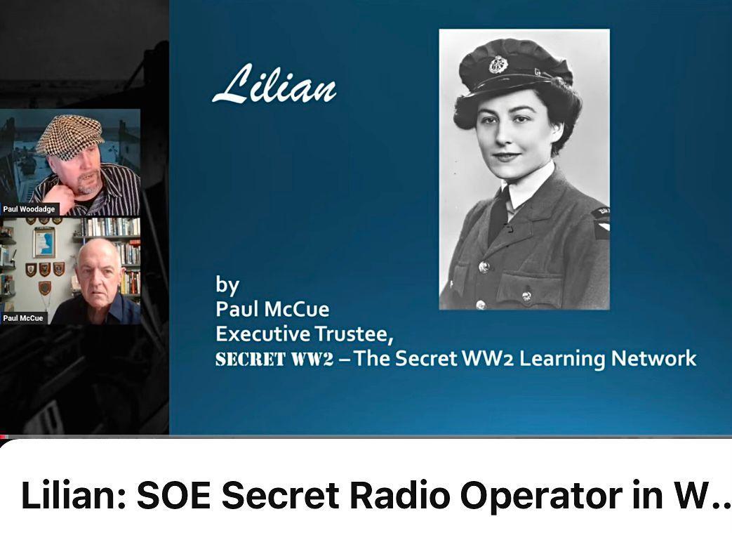 barnthorn's tweet photo. Barnthorn author Paul McCue appeared on WW2TV tonight, talking about his book 'Lilian' with Paul Woodadge.
Watch it here: https://t.co/l0SQeefqR7
#SOE #SecondWorldWar #SecretWar https://t.co/tqLRSlXB7G