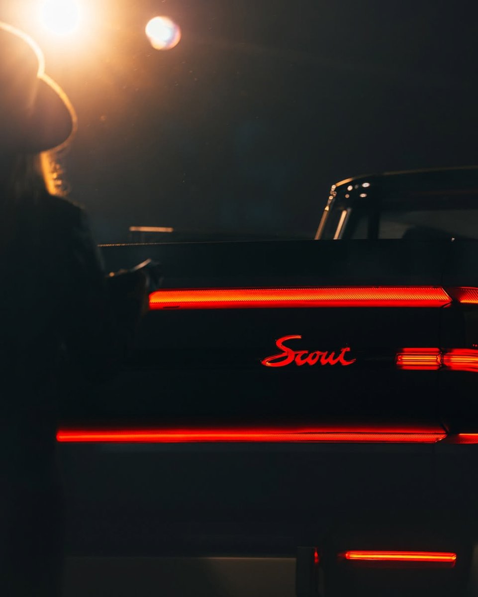 Scout_Motors's tweet image. Oh, how they shine in the night.

#ScoutMotors #TheWorldNeedsScouts