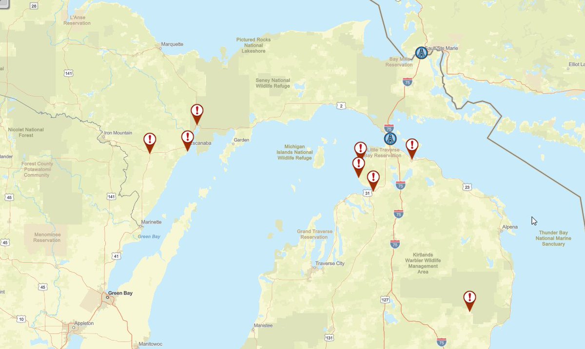 Michigan DOT tweet media