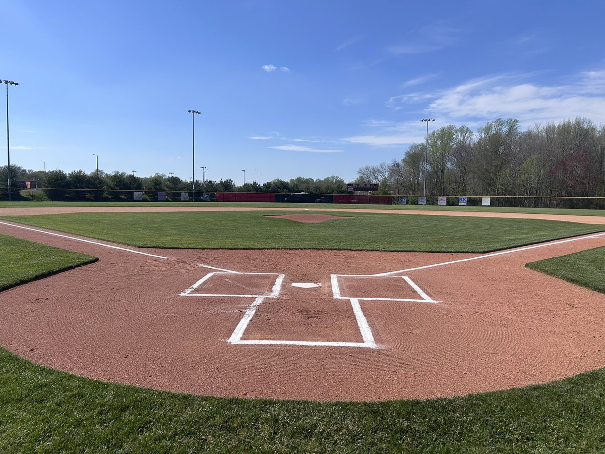 kminnicksports's tweet photo. We’re in the Cape-Atlantic League at arguably one of the nicest fields in the state ⚾️⚾️

Cedar Creek vs. Vineland in CAL American 

Nazir Thornton vs. Mario Toro

First pitch set for 4 ⏰ 

@CedarCreekBB @CCHS_Sports @VHSClanBaseball @SouthCoaches https://t.co/8PP2jrv8m6