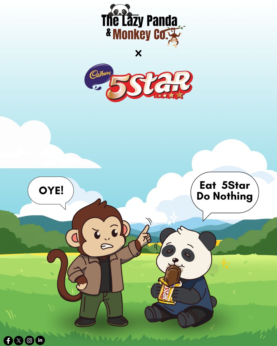 TLPMtweets's tweet photo. Eat 5Star Do Nothing 📷📷
TLPM, 5Star , Chocolate , Cadbury , Promotion, Influencer, Marketing, Agency, Ad, Instagram, Ig, Fun, Collab, Trending
#TLPM #InfluencerMarketing #Promotion #Ad #5Star #Cadbury #Chocolate https://t.co/FLFkJRJlHS