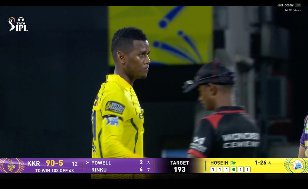 What a spell from Akeal Hosein 💛