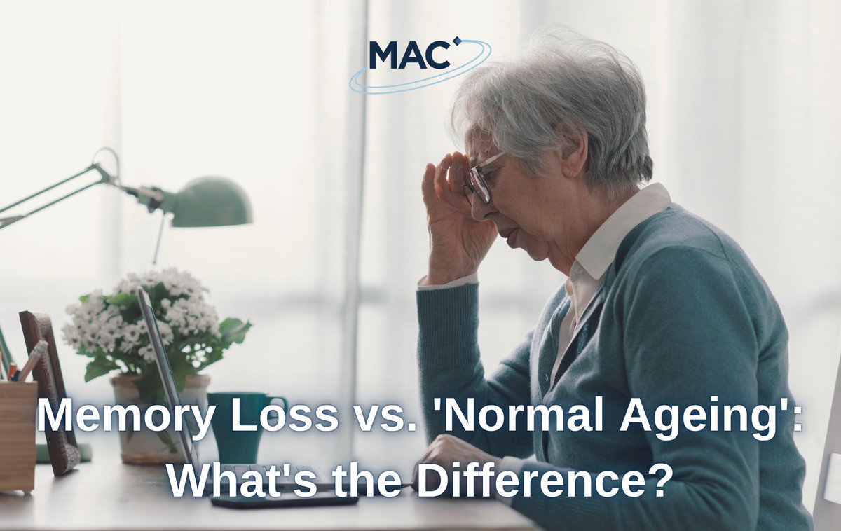 MAC_Research's tweet image. Dementia is not a normal part of ageing.

We’re highlighting the difference between memory loss in those with dementia, and those who age ‘normally’. Read more in our latest blog: researchforyou.co.uk/mac-news/memor…

#MemoryLoss #Dementia