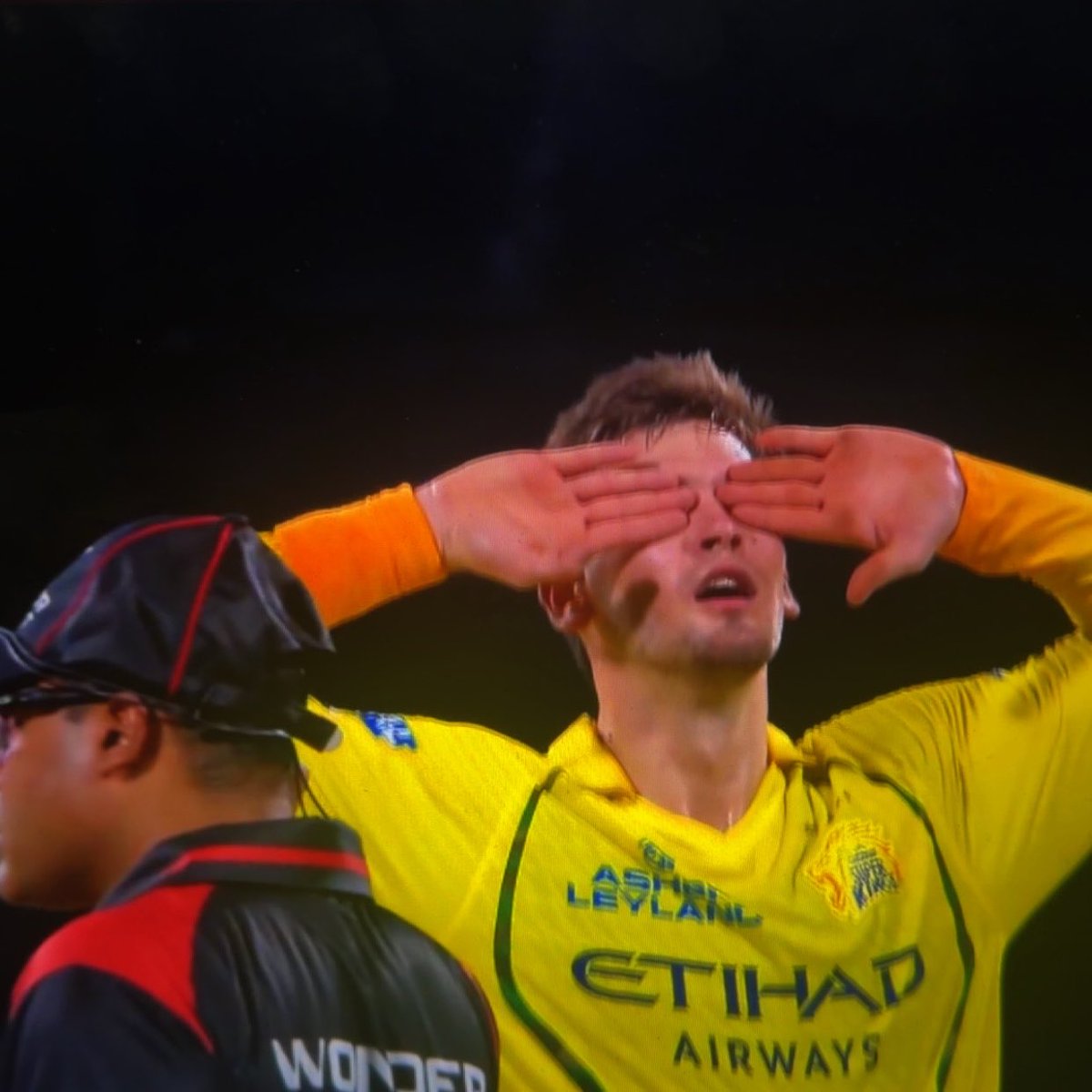 Noor naam hai humara.. aankhe band kr ke bhi wicket le lu 🌚

Celebration of the IPL 2026 is here..🙌🏻

#CSKvsKKR