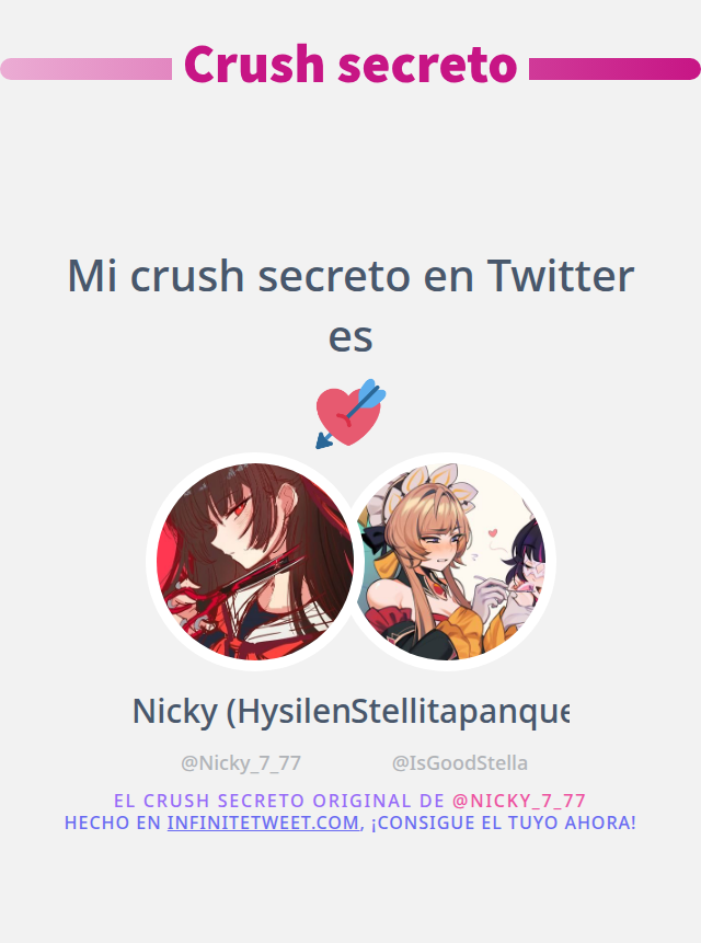 Nicky (Hysilens y Castorice's version) tweet media