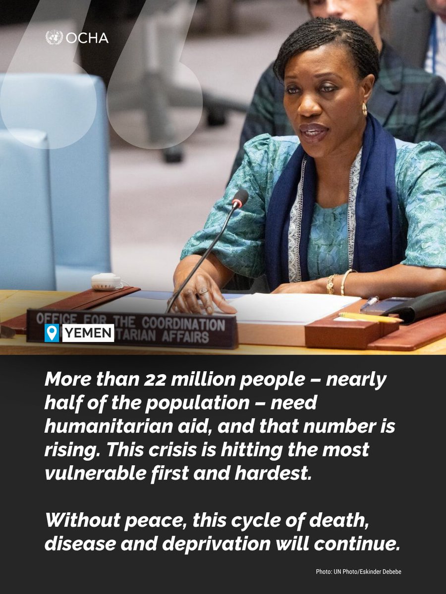 UN Humanitarian tweet media