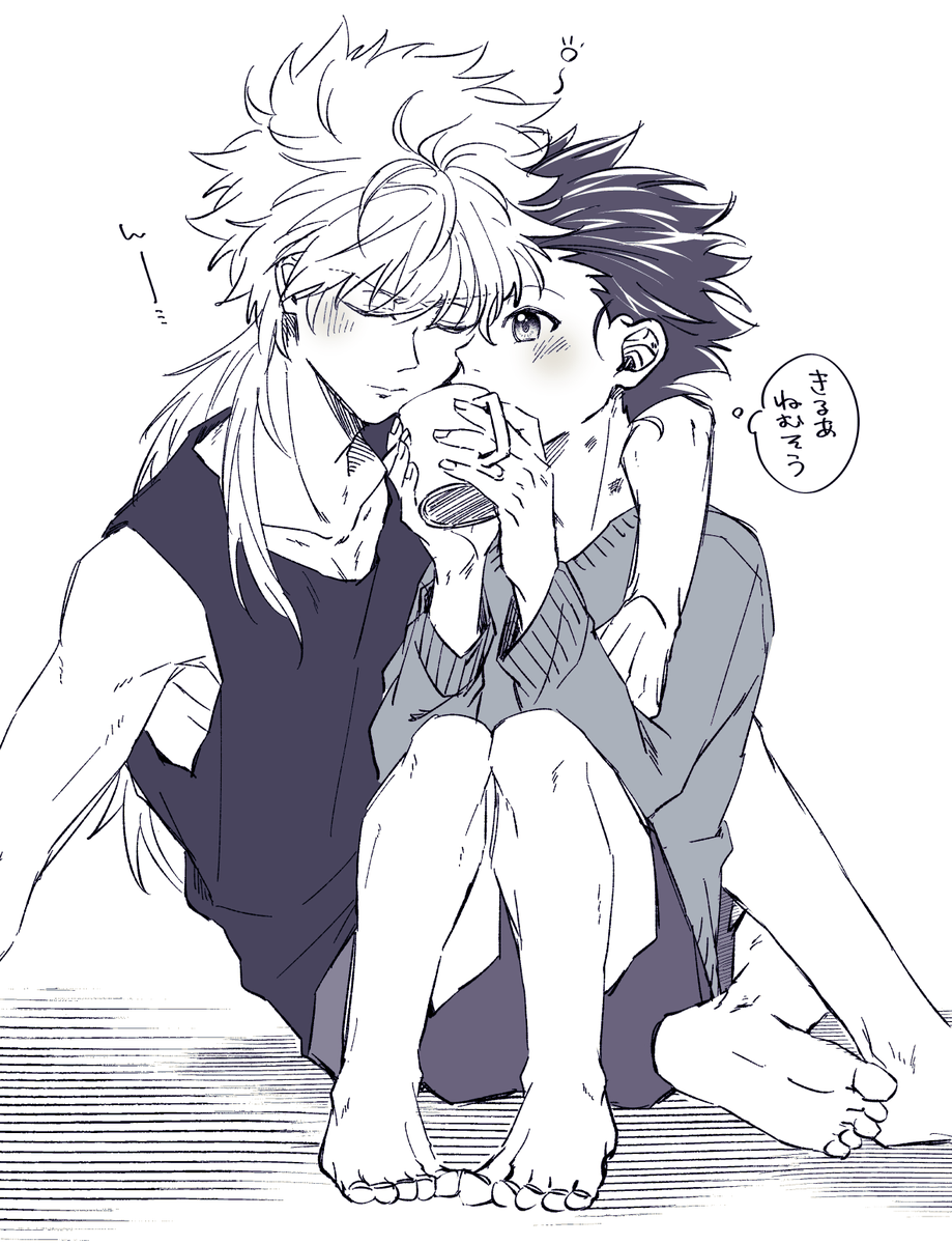 N8Yg0g's tweet image. キルゴン🛹🎣らくがき
⚠️成長if