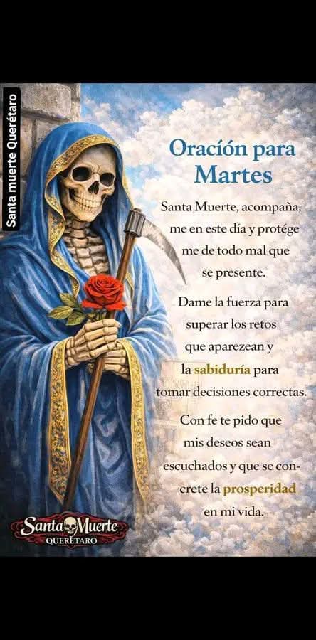 My Santa muerte tweet media