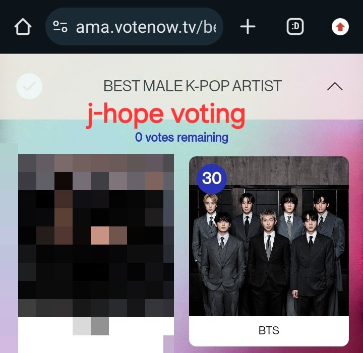 J-HOPE VOTING tweet media