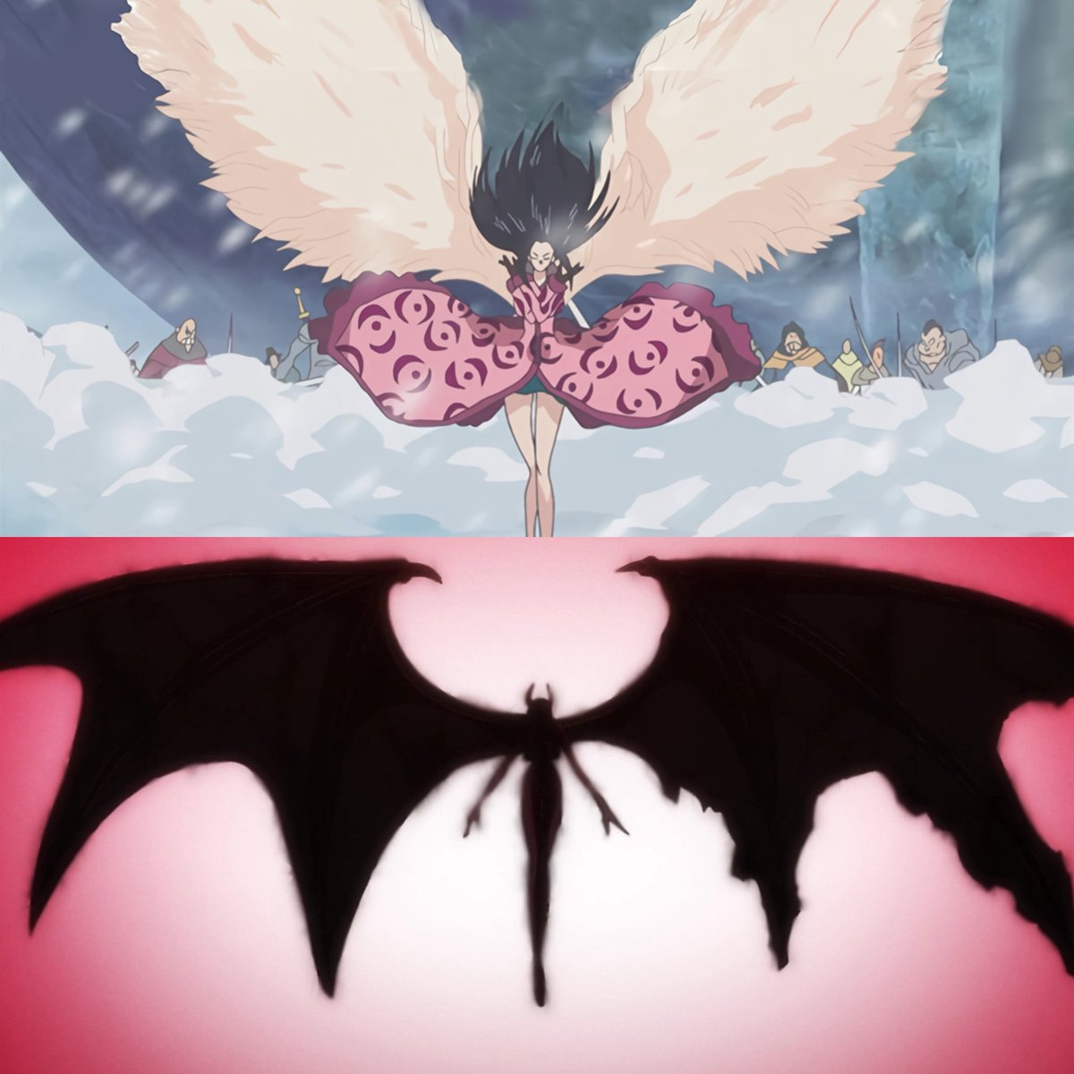 An angel who can turn into a demon to protect the ones she loves