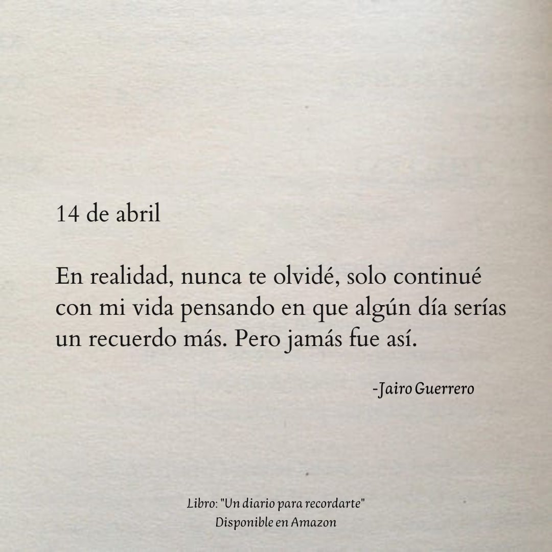 14 de abril. 🍂