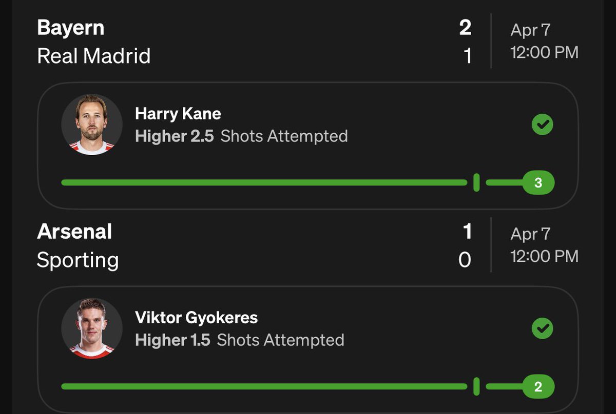 xDonFather's tweet photo. @PrizePicks @PrizeSupport 

I’ve been trying to resolve a settling error for hours.Your platform shows Viktor Györkeres had 1.5 shots (confirmed in Help Center)but graded my prop a loss.Underdog credited it differently.I need escalation to disputes team, not templated apologies. https://t.co/3yj7TJPSca