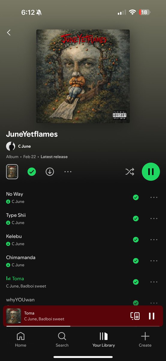 JuneYetflames 32k streams on Spotify!🔁📀
Thank you lord 🙏I’m so grateful 
Love all flames making it happen ❤️ keep popping dah shii

Tell me the 2 tracks dah hits you the most in d comments ❤️📀 I will share a little token of 5k to 5 persons lucky persons