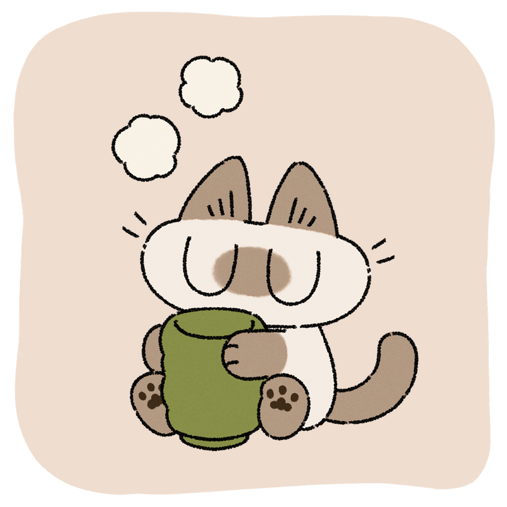 ひといきつこ #シャム猫あずきさんは世界の中心