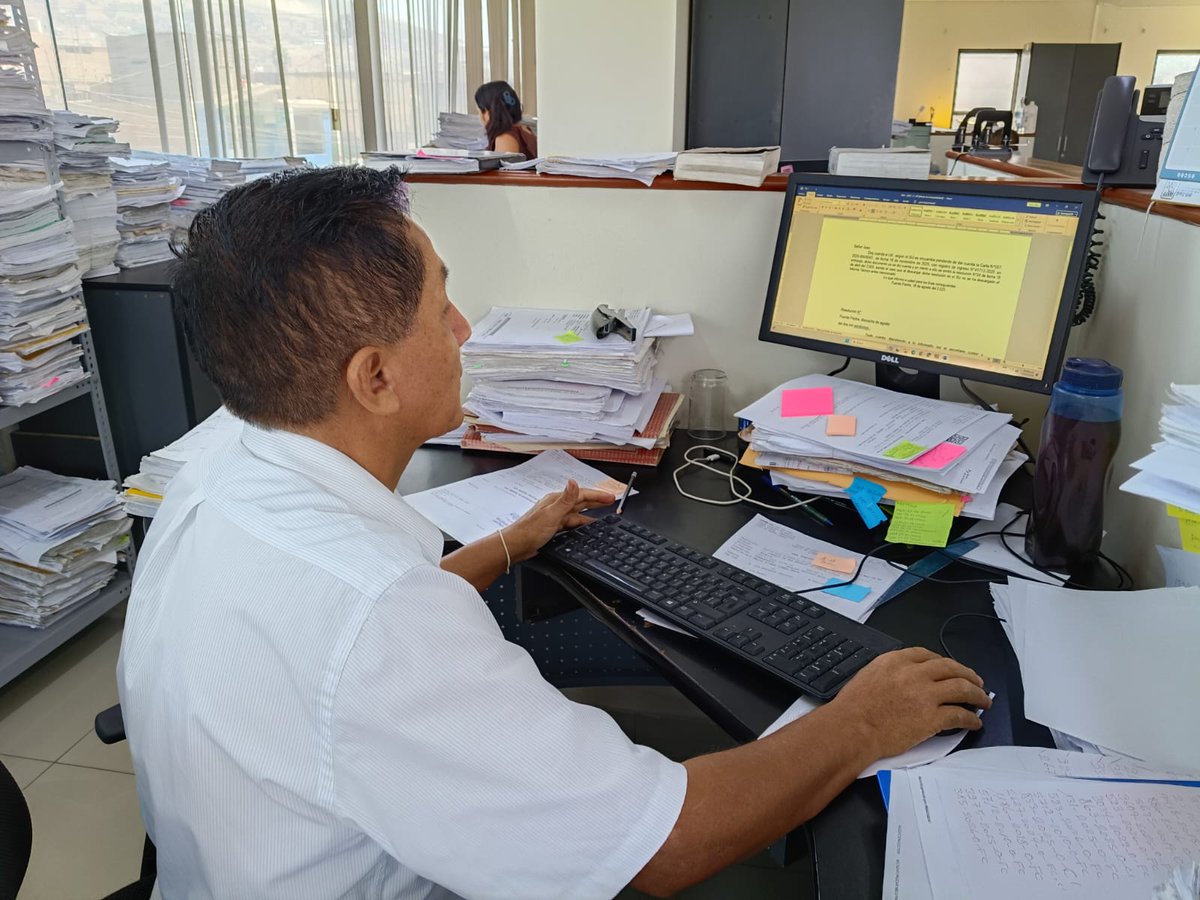 CS_JusticiaPV's tweet photo. Esta actividad tiene como objetivo avanzar en la atención de escritos pendientes, contribuyendo a la celeridad procesal y al fortalecimiento del servicio de justicia en beneficio de la ciudadanía. https://t.co/XbqHHx2QY3