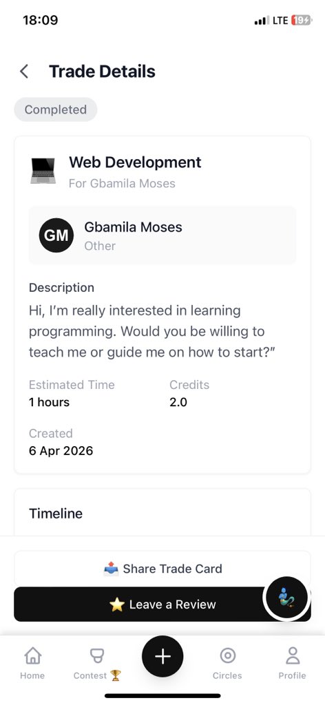 Trading your skills on <a href="/bartiegenie/">Bartrd</a> and getting your gadgets from <a href="/techrehabstores/">TechRehab Stores||Your Favourite Device Hub!🫵🏻</a> is the way to go guys