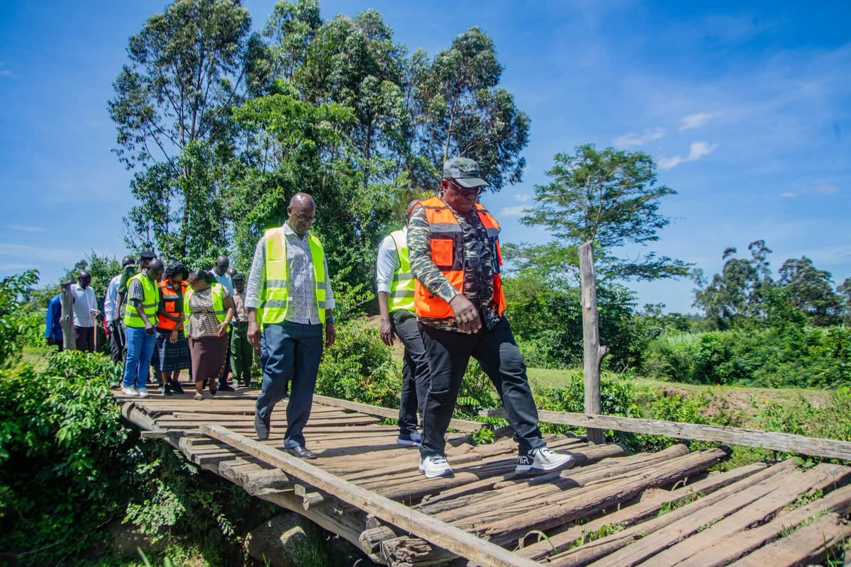 SpeakerKLusaka's tweet image. The long-awaited Nairumbi–Marakaru Bridge in Tuuti/Marakaru Ward is set for completion within the next three months, delivering a major infrastructure boost, easing connectivity, and unlocking economic opportunities for our residents.
#LegacyRegime #Infrastructure