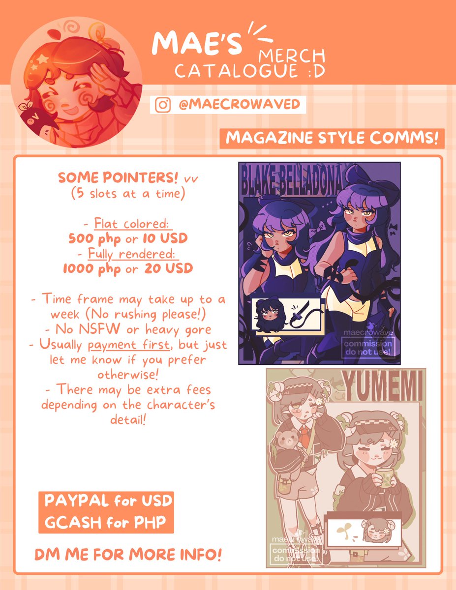 mae! ⭐ COMMS OPEN tweet media