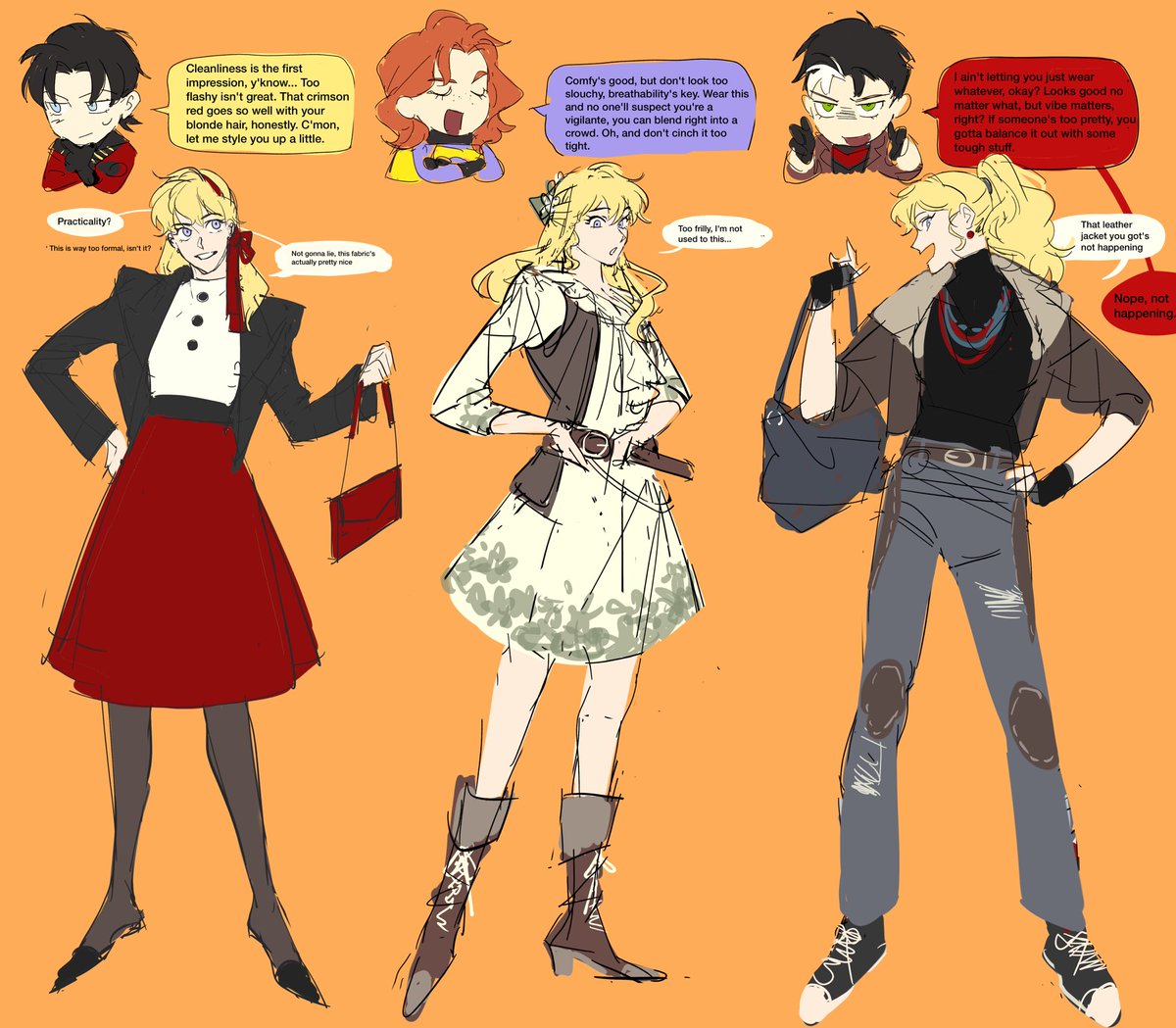 VovaniXen46546's tweet image. Time to pick clothes for Stephanie! #batfam