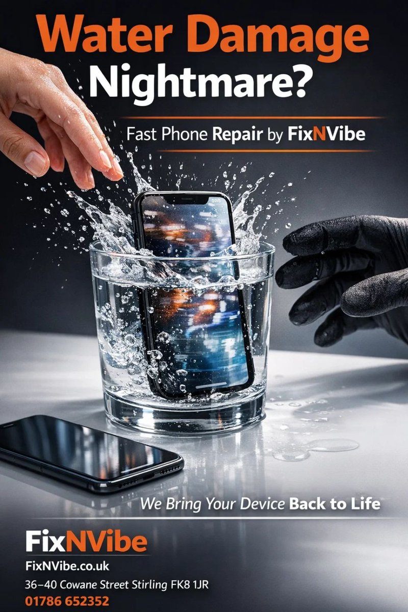 Noah_Evans12's tweet image. Water Damage? Trust a Phone Technician at FixNVibe
Visit Now:fixnvibe.co.uk
#mobilerepair #Computerrepair #PCrepair #laptoprepair #Printerservice #Playstationrepair #Refurishlaptop