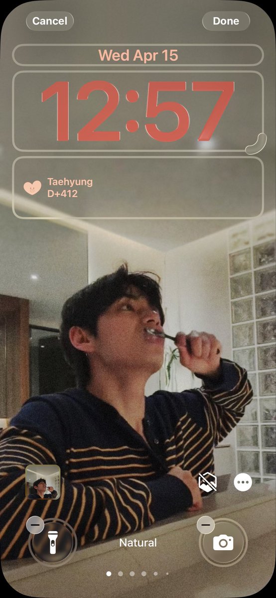 BiasWidgets's tweet image. A TATA widget❤️ on my lockscreen wallpaper

#wallpaper #widget #tata #taehyung #bts #lockscreen