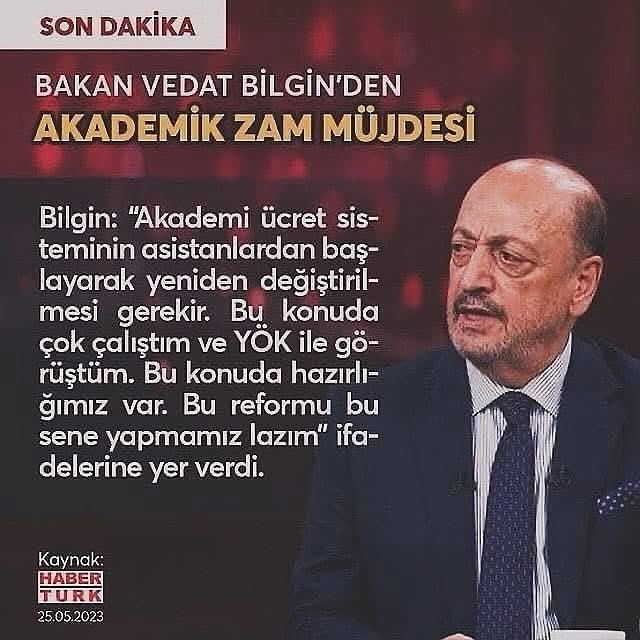 emrecon's tweet image. Sayın Eski Bakan @vedatbilgn #akademikzam sözü vereli kaç gün olmuş artık sayamıyorum
Sayın @tcbestepe @RTErdogan 
Sayın @erolozvar 
Ha geldi ha gelecek diye sürekli bekliyoruz. 
Türk Akademisi’nin gelişimi için #akademikzam şarttır. 
Aklı geçim derdinde olan insan bilim üretemez