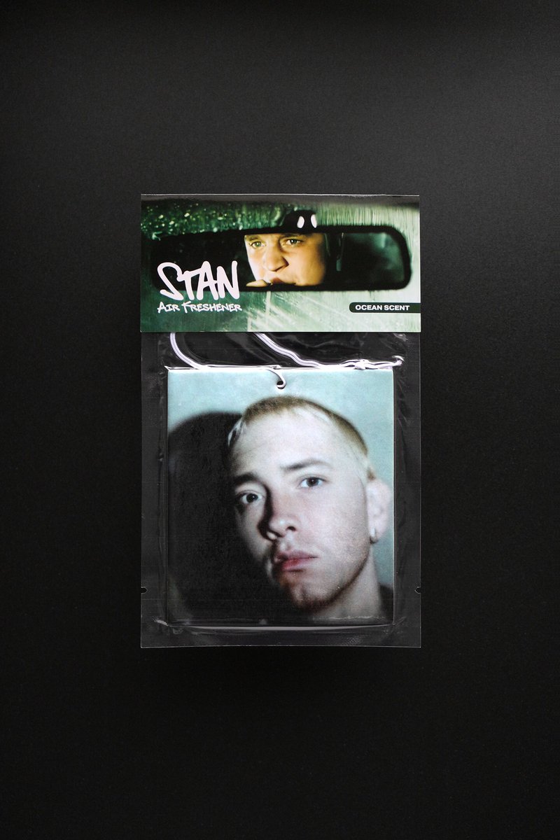 Stan Air Freshener packaged set James Dunne Stan's Basement