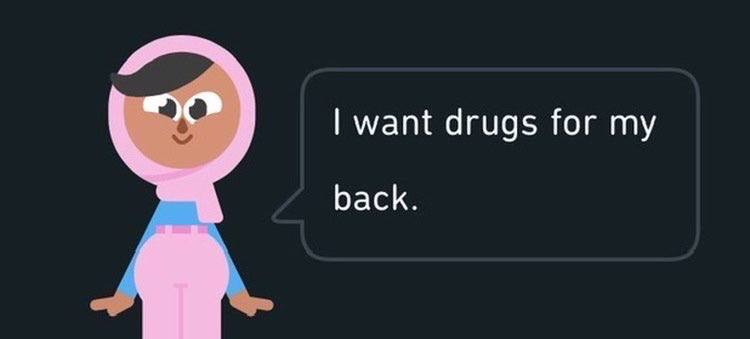 strange duolingo sentences tweet media