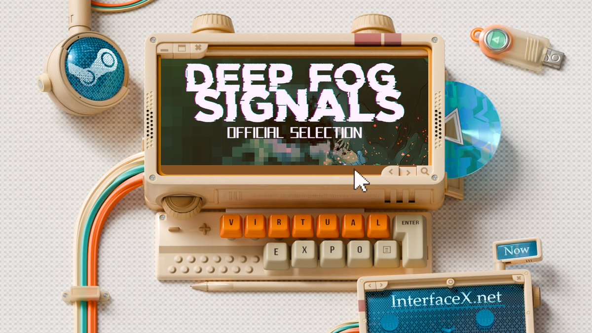 SymmetryBreak's tweet photo. 💻 #InterfaceX26 is coming soon 💻

An entire Steam festival dedicated to #FakeOS games! Explore people's computers, hack systems and uncover hidden data.

🗓️Steam Event: Apr 27 - May 4 
🎮Games: 150+  
📺Live Showcase: May 2

Deep Fog Signals will be  featured 😍 Stay tuned 🛜 https://t.co/fhbsbmqvlW
