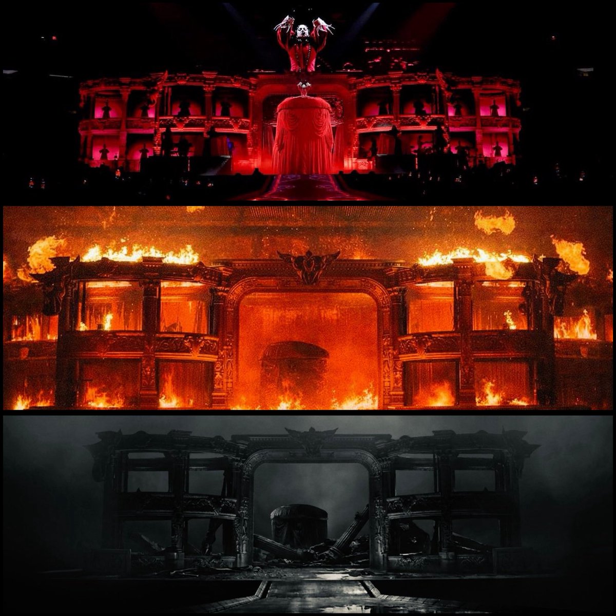 It's both magnificent, majestic, and at the same time sad to see these evolving images and realize that it's over 🖤❤️‍🔥🥺 MAYHEM
