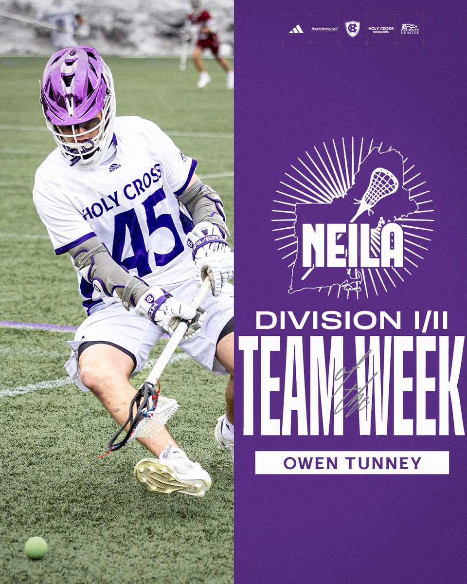 Holy Cross Men's Lacrosse tweet media
