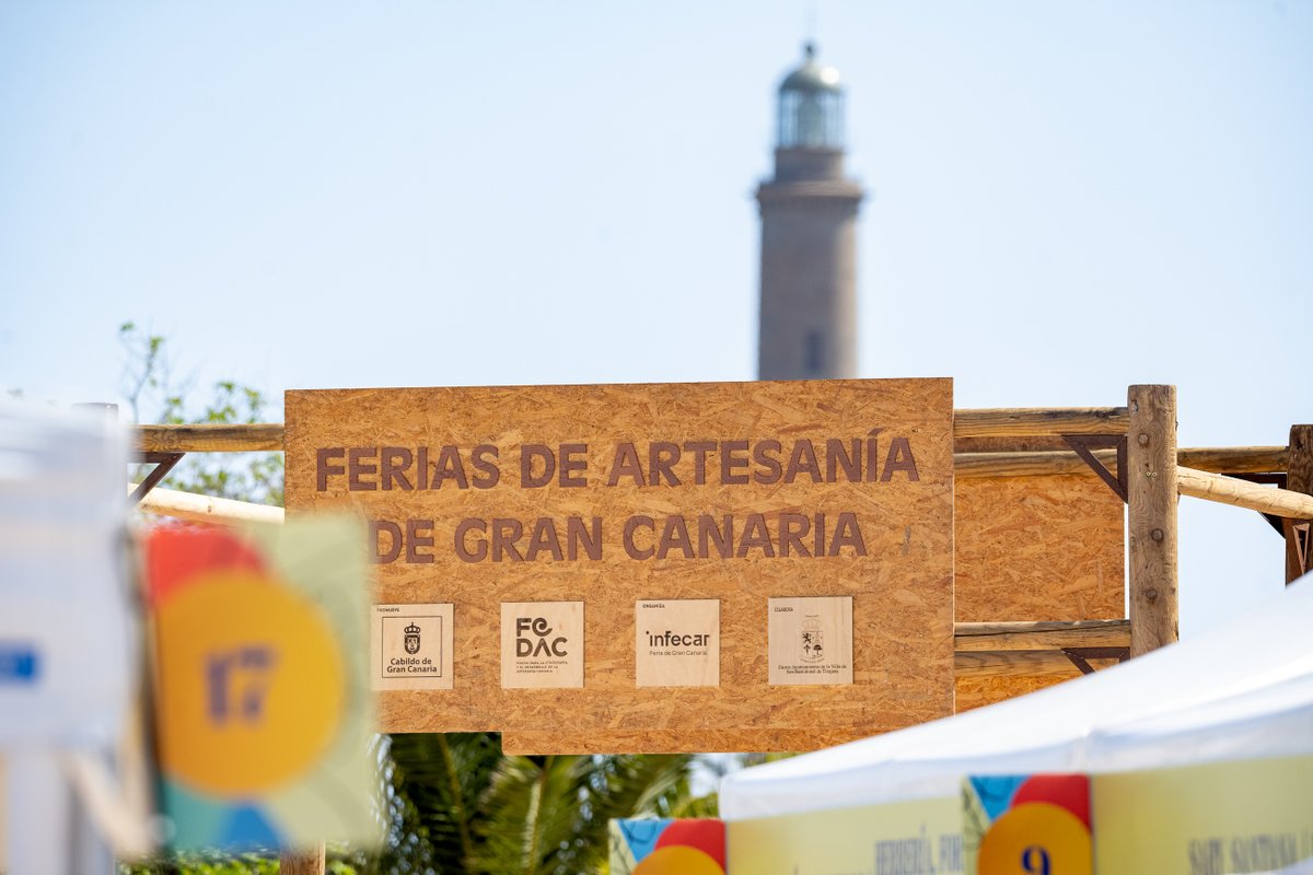 FedacGC's tweet photo. Artesanos de 15 municipios de Gran Canaria participan en esta edición de #PrimaveraSur. Gracias por apoyar su trabajo.
La feria reúne en un mismo espacio la diversidad de la artesanía de la isla en el parking Faro de Maspalomas. https://t.co/w3rJIGifCt