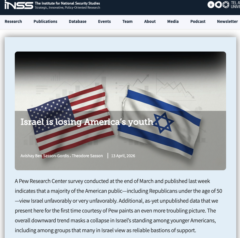 leoryders's tweet photo. More Americans now view #Israel unfavourably due to its war with #Iran, according to recent survey data. https://t.co/d6E33HyRPX