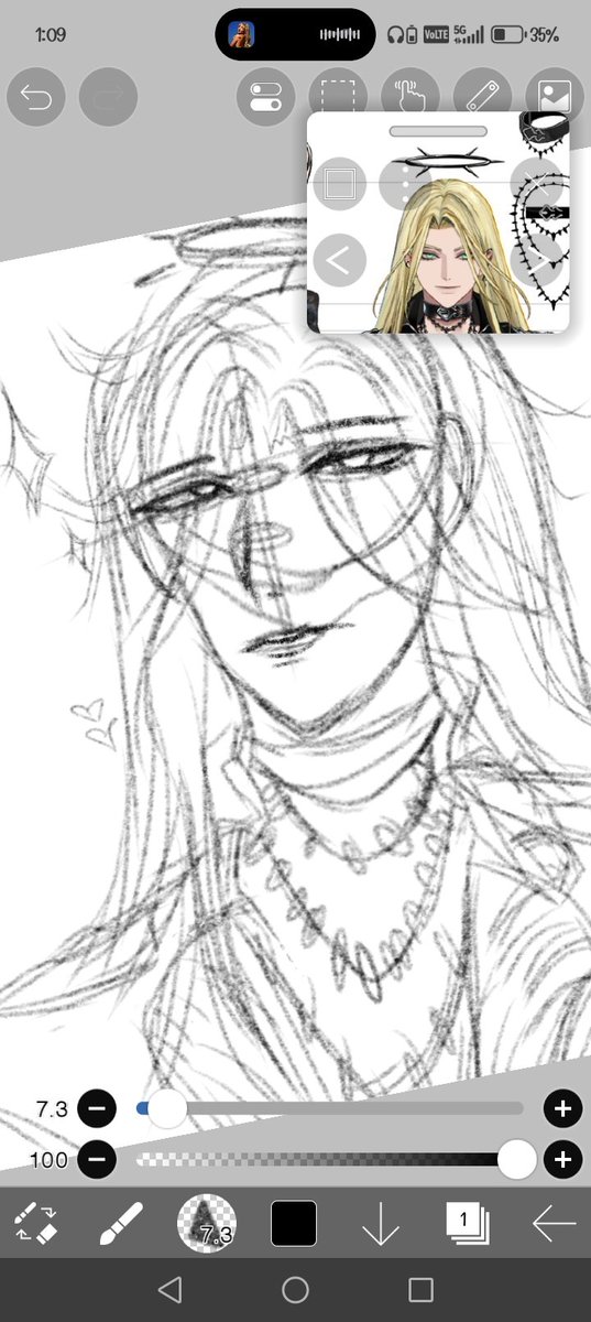 #ARTkariel oh look whos back to draw my dearest angel after a huge break ( ˃ ⌑ ˂ )!!! gahh i miss drawing so much (っ╥﹏╥ς) "

WIP