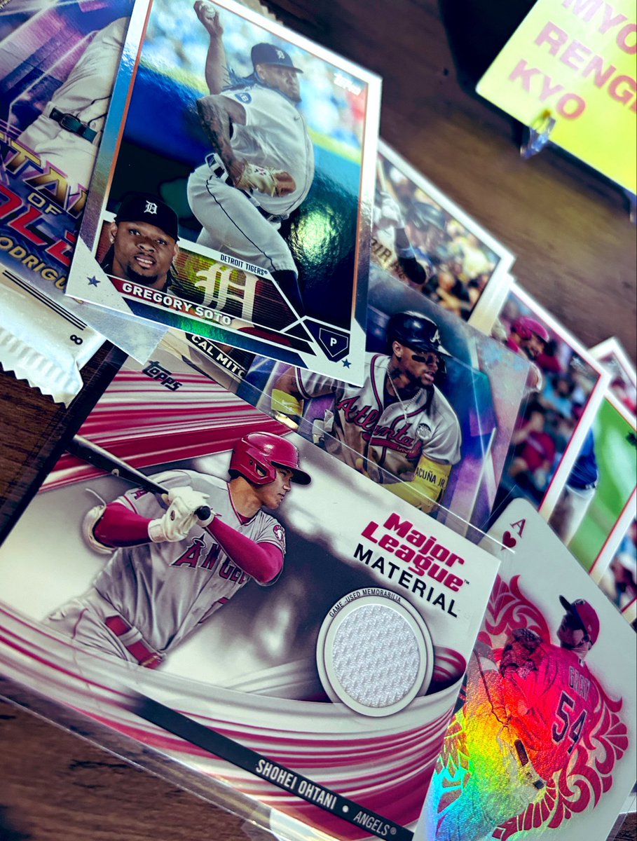 ross11ross's tweet photo. How am I doing…
@CardPurchaser @Get_BIG_Cards #Ohtani #AllAces #TheHobby #MLB ⚾️ https://t.co/y89tMZttWS