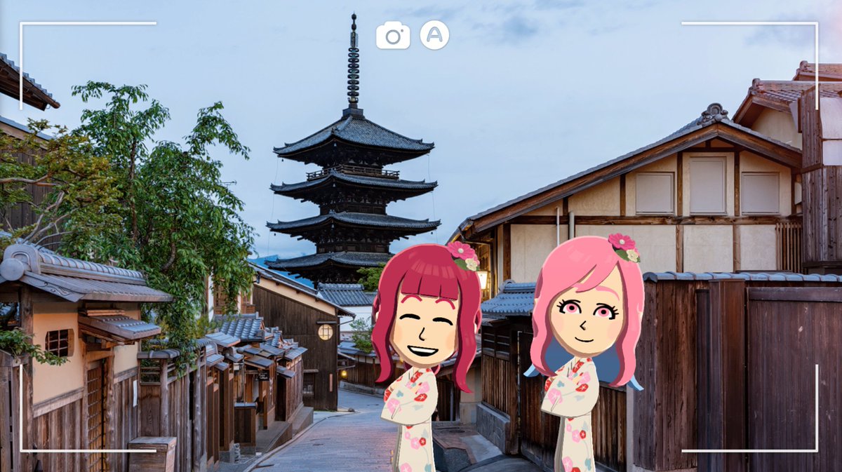 awesome yuri goes to kyoto #kikurene