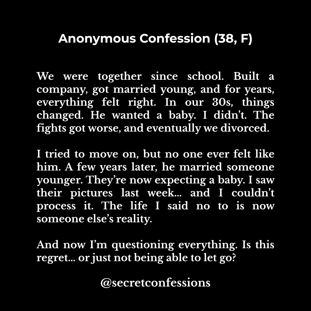 secretconfess03's tweet photo. We make decisions thinking we’re doing the right thing at the time, but what happens when those decisions come back to haunt us?  

#confessions #secretconfession #storytime #darkconfessions #officesecrets #relationships #breakup #movingon #realtalk #loveandloss #lifechoice https://t.co/9XeYbV6Naa
