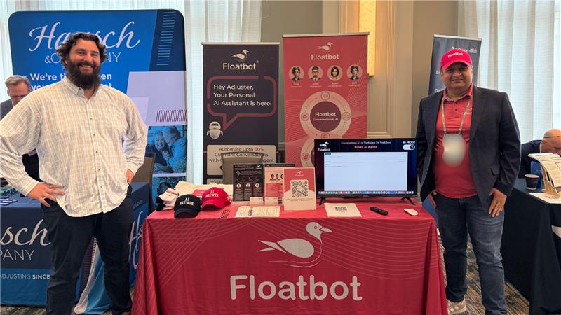 floatbot's tweet photo. 🎉 We are powered up and ready at @NAMIC 2026 Booth #T23! 

Stop by to meet the team and discover how our #AIAgents, #LISA and #ADDI, can streamline and automate your #claims operations.

Plus, we have some Floatbot swags waiting for you! 🧦🧢

#Floatbot #NAMIC #ClaimsConference https://t.co/hOIwSCDrIG