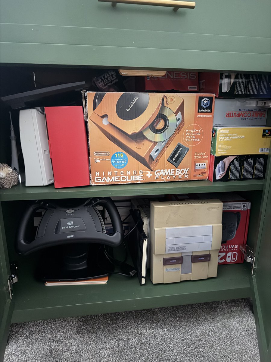 This cabinet is hilarious. Trying to find printer paper and my wife stumbled on this.