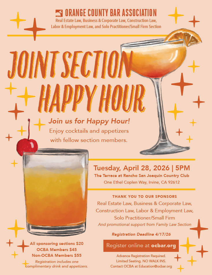 Orange County Bar Association - California tweet media