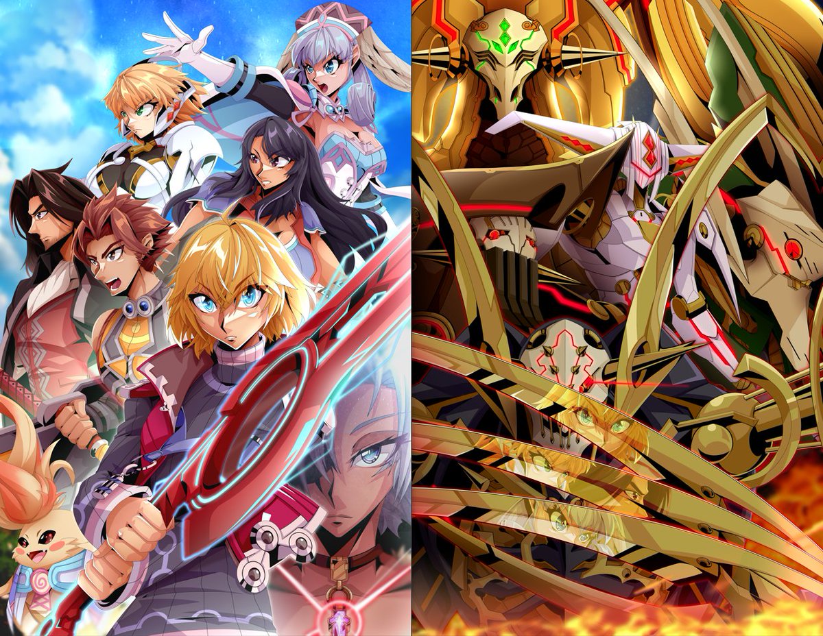 AndoryuAnzuru's tweet photo. It's the Spring #PortfolioDay 🌸🌸🌸

I'm Andoryu, character illustrator with a focus on cel-shading and also do work in character designs! :3 https://t.co/EaXI1GN3Om