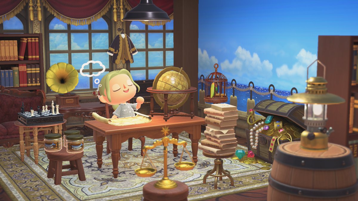 animalcrossing's tweet photo. Hi, neighbors! I say neighbors because we're all neighbors on this planet...and Nature Day is April 22nd! It's a chance for us to celebrate our beautiful planet and think about how we can preserve it. In observation, Nook Shopping is offering a cool globe from now until the 22nd. https://t.co/8SB2CCuTaY