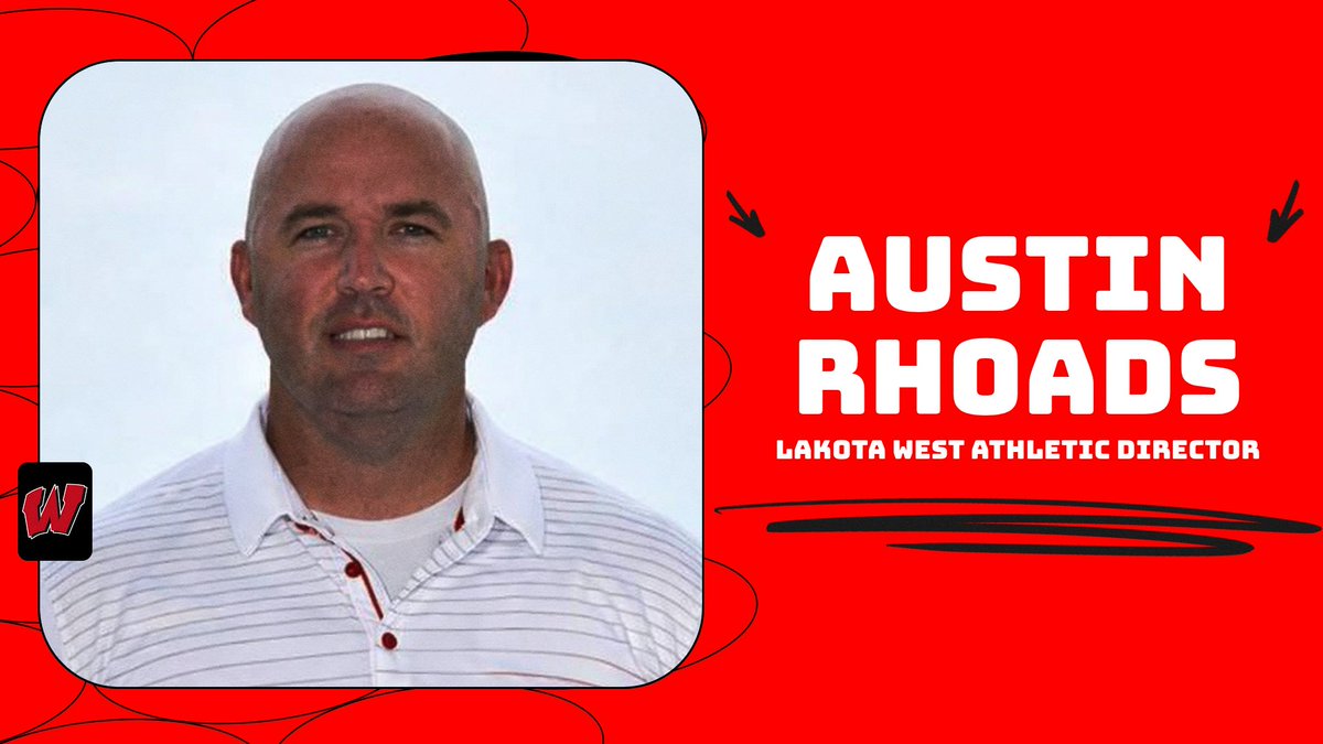 Lakota West Alum Austin Rhoads Named New Athletic Director! gowestfirebirds.com/2026/04/14/lak… <a href="/gmcsports/">GMC Sports</a> <a href="/LWHSBC/">Lakota West Sports Broadcasting</a> <a href="/LWHSRedSea/">Lakota W❌st R❌d S❌a</a> <a href="/LW_Boosters/">Lakota West Athletic Boosters</a> <a href="/FirebirdTweets/">FirebirdTweets</a>