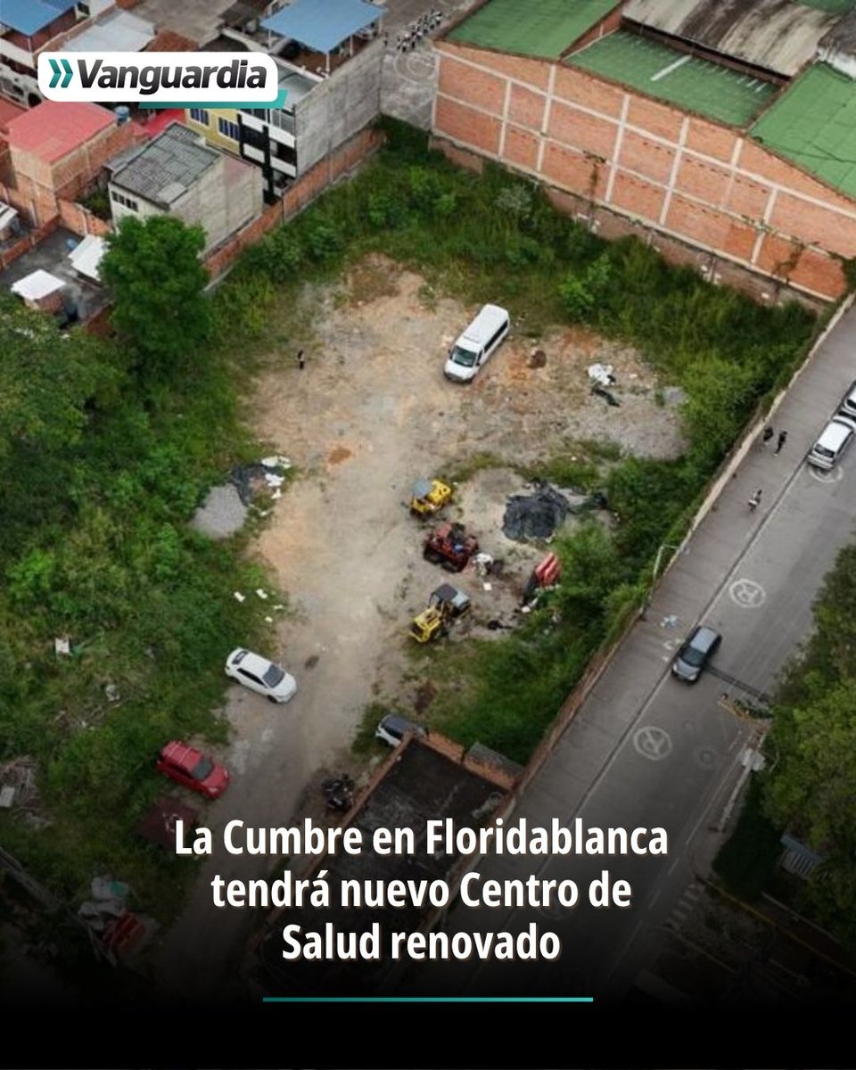 vanguardiacom's tweet photo. #Areametro La Alcaldía de Floridablanca anunció que empezó la construcción de un moderno centro de salud que beneficiará a más de 160 mil habitantes al año.🔗⬇  https://t.co/KmiqUdTN0O https://t.co/rJKnShsVOE