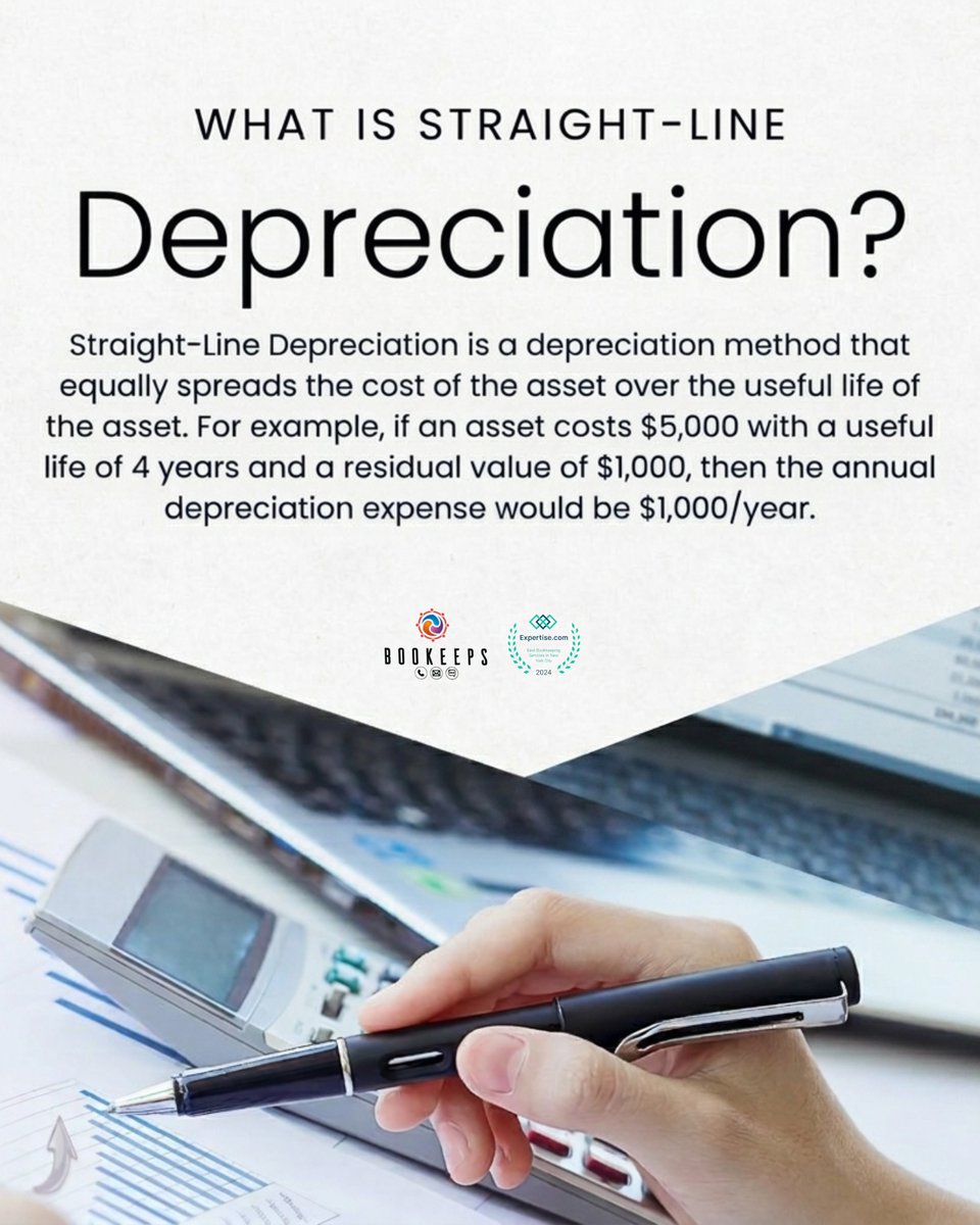Here are some simple tips to help you manage depreciation effectively. 

🔍 Know Your Methods
📊 Track Asset Details
🔄 Review Assets Regularly
📑 Keep Documentation

Contact us for assistance.
📞+1(917)678-2913
🌐 bookeeps.com

#depreciation #accountingtips #financial