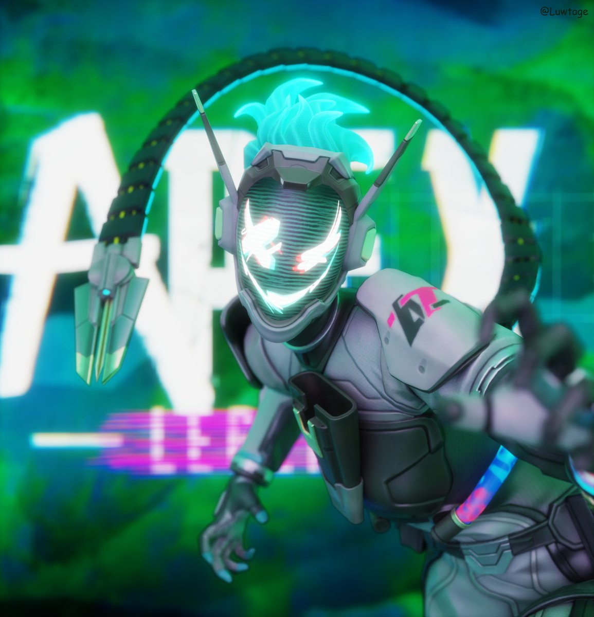 "Eventually, everything falls apart, and I'll be there to play with the pieces."

#ApexLegendsfanart #ApexLegendsファンアート